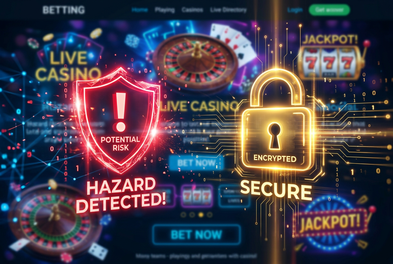 Bezpečnostní rizika a varovné signály u online hazardu